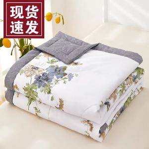 Fuanna Одеяло летнее тонкое 150х200 см, хлопок Синьцзян, цвет Flowers Blooming on The Roof of A Stranger's House