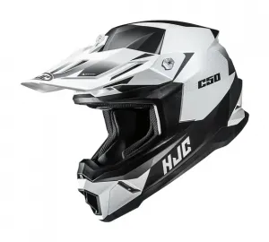 Внедорожный шлем HJC C50 Slide HJC Helmets, матовый черный/белый
