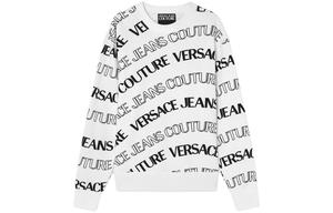VERSACE JEANS COUTURE Толстовка SS24 мужская белая
