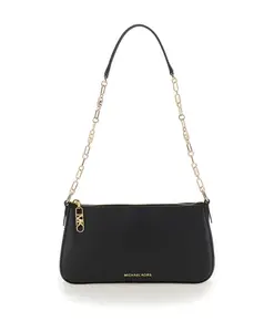 Черная сумка через плечо в стиле ампир с логотипом. Michael Kors, черный