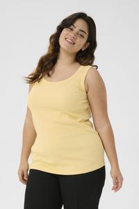 Топ KCCARINA Kaffe Curve, светло-желтый