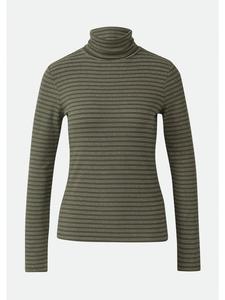 Футболка 79G4_оливково-зеленого цвета comma