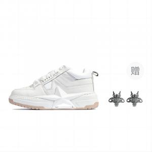 Кроссовки PENTAGONAL HEART Stepping Star Dream Series Skateboarding Shoes Unisex Low-top, цвет The size is one size larger, please shoot one size smaller