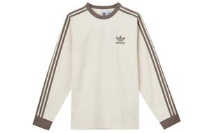 Футболка Adidas Adicolor Classics 3 Stripes с длинными рукавами Adidas Originals, бежевый