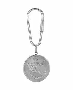 Женский брелок Водолей 2028, silver-tone