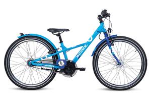 Детский велосипед S'cool XXlite 24 7-Gang - 24 дюймов - Y-Form - 2025, цвет Blau|Blue/Deep Blue
