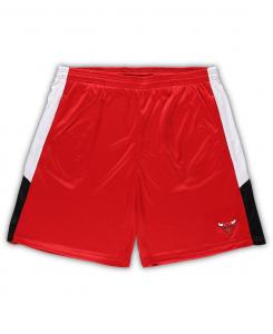 Мужские фирменные тренировочные шорты Chicago Bulls Big and Tall Champion Rush Red Fanatics