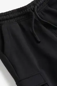 Джоггеры-карго H&M, черный