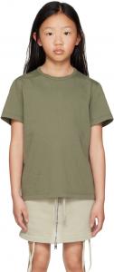 Детская зеленая футболка Level Rick Owens