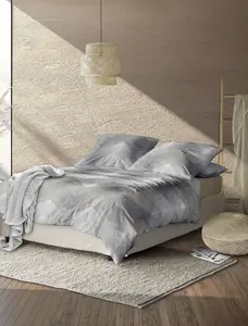 Комплект постельного белья Mako-Satin Wave 8624, цвет серый, размер 135x200+80x80 Irisette