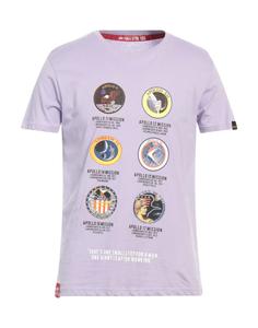 Футболка Alpha Industries, сирень