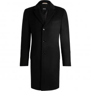 HUGO BOSS Босс фетровое пальто, Black