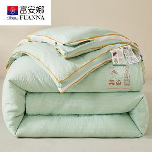 Fuanna Одеяло зимнее утепленное 220x240 см, наполнитель 55% соевого волокна, вес 4 кг, цвет зеленый