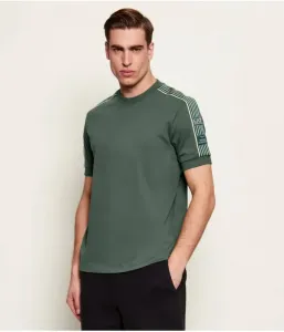 Футболка regular fit Ea7, зеленый