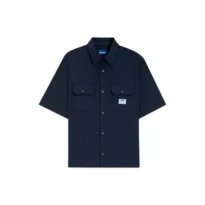 Рубашка с коротким рукавом HUGO Ekyno 10260730 01, синий