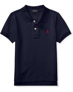 Поло Polo Ralph Lauren Kids Cotton Mesh Polo Shirt, цвет Refined Navy