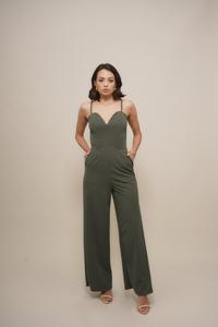 Комбинезон WAL G PETITE DOLLY STRAPPY, Dark Khaki/Khaki