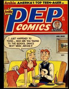 Pep Comics #71: Golden Age Archie Comic 1949 - America's Top Teen-Ager! (CreateSpace Independent Publishing Platform)