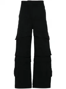 Широкие брюки карго Hard ENTIRE STUDIOS, синий