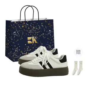 Boldi Kuki Женские противоскользящие износостойкие низкие скейтерские кроссовки Box - серые, цвет Gray