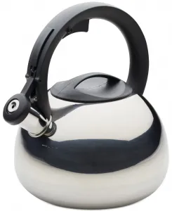 Чайник из нержавеющей стали объемом 2 л со свистком Farberware, нержавеющая сталь