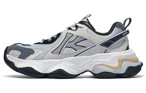 Kappa Кроссовки с низким верхом, устойчивые к износу и противоскользящие, унисекс, серо-коричневые