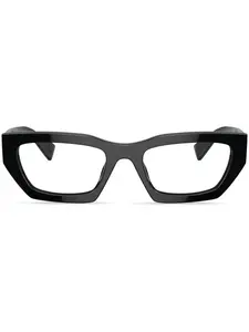 Очки-пилоты MU 03XV Miu Miu Eyewear, черный