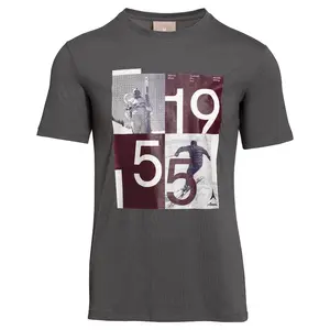 Футболка с коротким рукавом Atomic Graphic 1955, серый