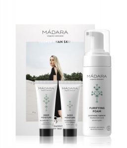 Набор для ухода за лицом MADARA Deeper Than Skin 3-in-1 Skincare Essentials Set, 1 шт.