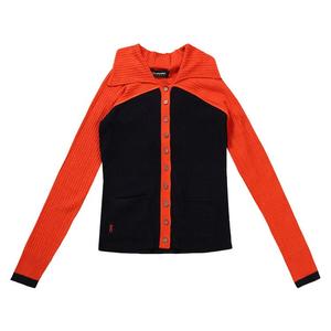 Кардиган Kiko Kostadinov Rover Knit Cardigan 'Eclipse Blue/Vermillion Red', синий