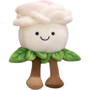 Роза, искусственная кукла для фотосъемки плюшевая кукла высота 22см FKOFR, бежевый