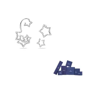 Серьги-клипсы Stella для женщин Swarovski