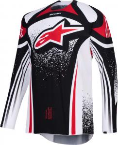 Мотокроссовая майка Alpinestars techstar nomur, Black/White/Red