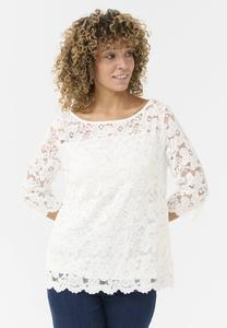 Блуза Cream Blouse, Snow White/White