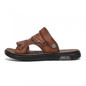 Mulinsen Пляжные сандалии мужские чёрные/хаки, цвет Khaki