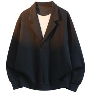 Футболка Unisex Moderate Mock Two Piece X1617, хаки