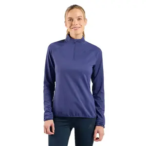 Толстовка Odlo Zeroweight Warm half zip, синий