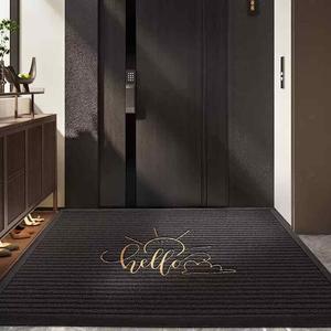 AOVOC Ковер 120x180 см для входной зоны, моющийся, красный, противоскользящий, для сбора песка и пыли