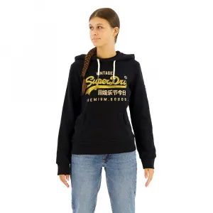 Худи Superdry Embellished Vl Graphic, черный