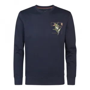 Толстовка Petrol Industries M-3050-SWR340, синий