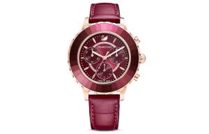 Swarovski Часы Women's Octea Lux Chrono Watch, Red Watch Dial
