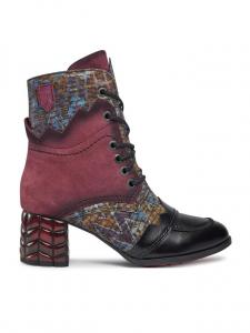 Ботильоны Maciejka, бургундия