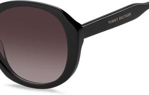 Женские солнцезащитные очки Tommy Hilfiger, Black Pattern Brown