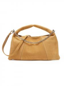 Les Visionnaires Сумка Sadie Cozy Chain, кожа, 37 см, мягкий коричневый цвет