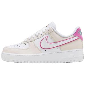 Кроссовки Nike Air Force 1 Skateboarding Shoes Women's Low-top White/beige/pink, цвет White rice flour