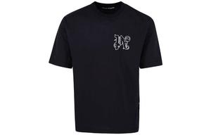 Футболка с вышитым логотипом PA Palm Angels, черный