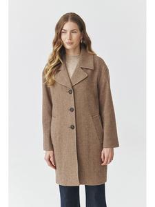 TATUUM Шерстяное пальто «Севро» светло-коричневого цвета