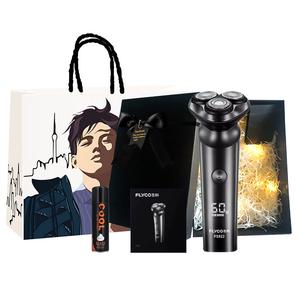 Набор бритв FS922 поворотного типа с тремя лезвиями для мытья всего тела со встроенным выдвижным лезвием для бровей FLYCO