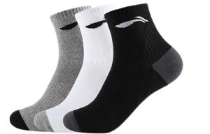 Набор унисекс носков для щиколотки Combo Set LINING, белый/черный/серый