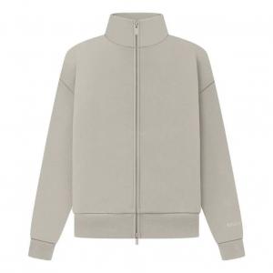 Куртка (WMNS) Fear of God Essentials SS23 Fullzip Jacket 'Seal', серый